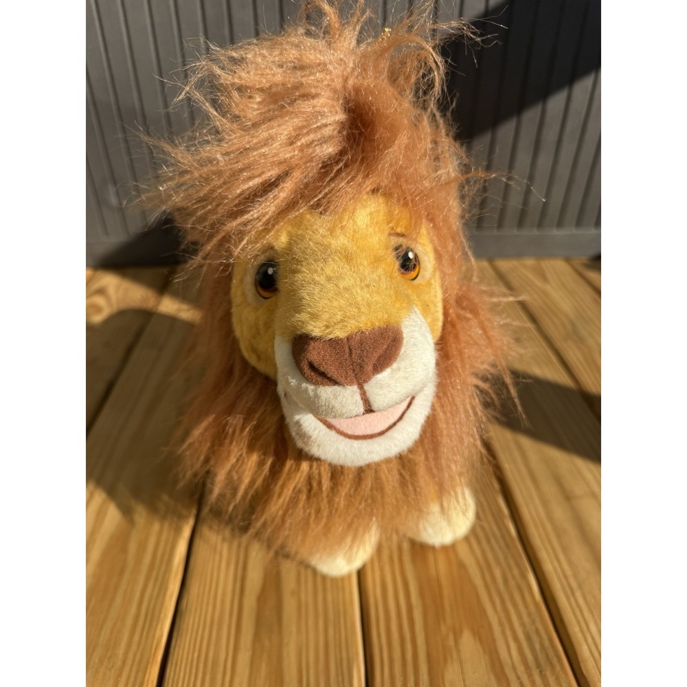 Vintage Plush Mufasa 1993 The Lion King Disney Standing Authentic Simba Dad